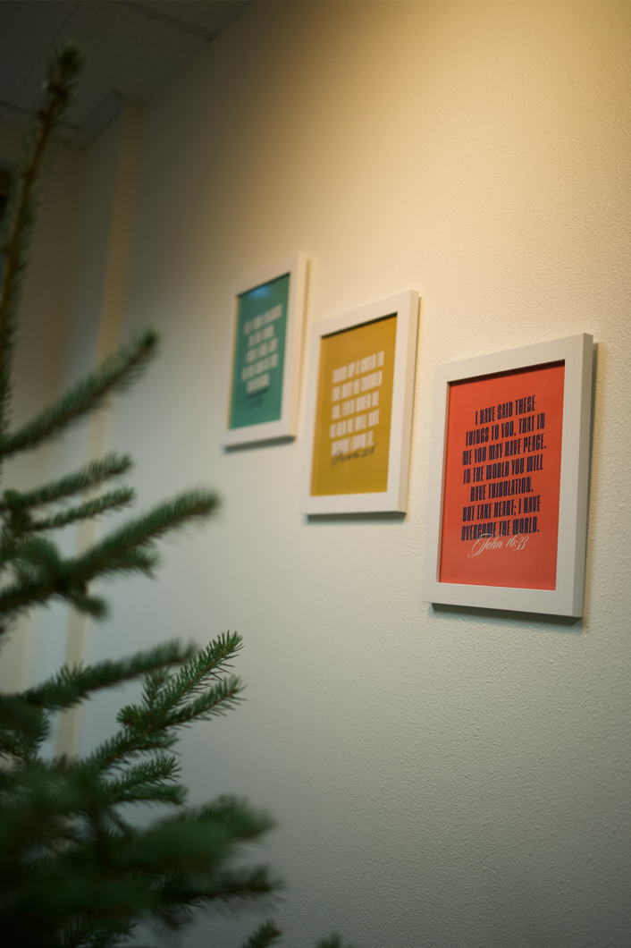 Born on a Battlefield 8x10 Wall Art