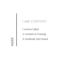 I am Content Bible Study