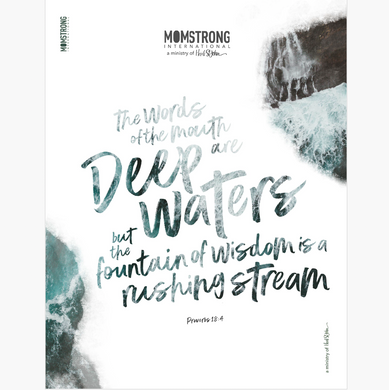 Deep Waters: Speak Well Bible Study