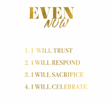 Even Now: A Bible Study on Esther