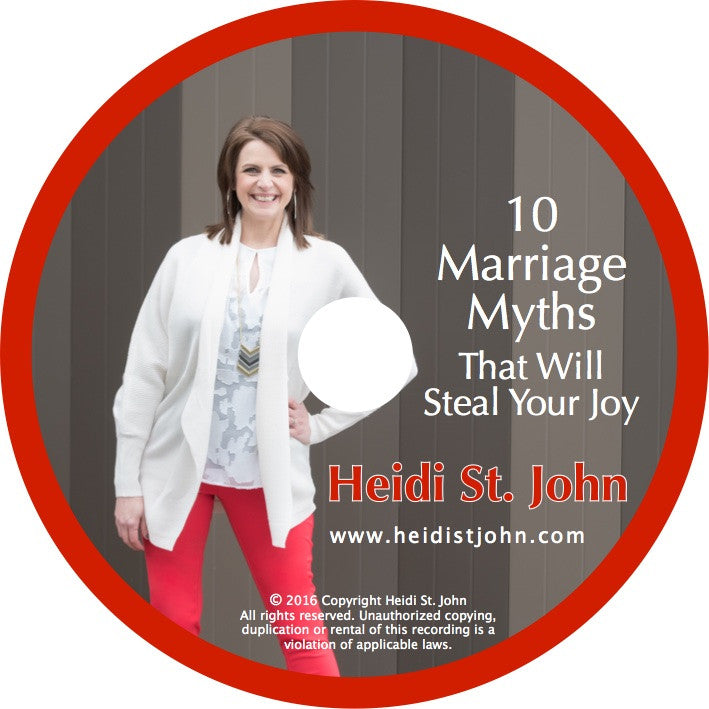 10 Marriage Myths That Will Steal Your Joy - Workshop Recording