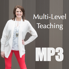 Multi-Level Teaching - Toddlers, Tweens & Teens, Oh My - Workshop Recording